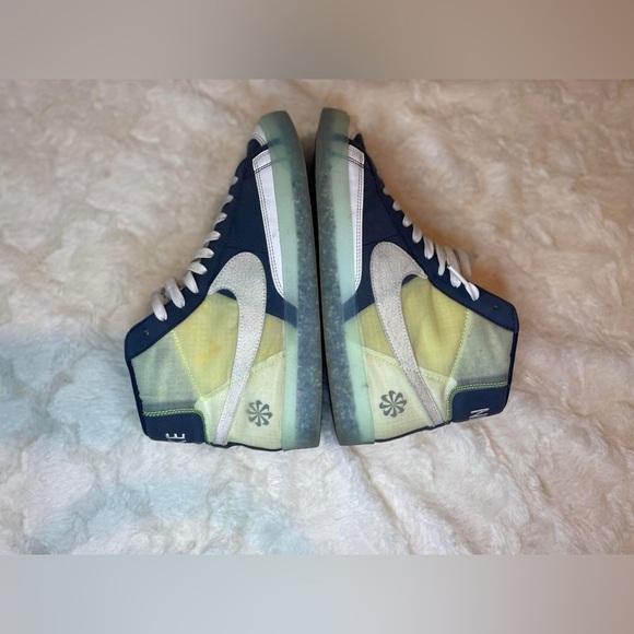 Nike Blazer Mid '77 Shoes Sneakers - Armory Navy - Picture 9 of 11